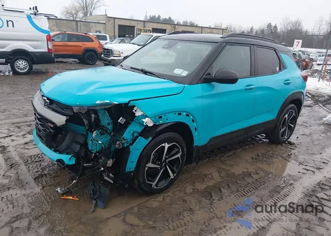 2021 Chevrolet Trailblazer Awd Rs from USA, damaged, VIN KL79MUSL3MB131151